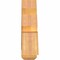 Ekena Millwork Alberta Rough Sawn Timber Gable Bracket, Western Red Cedar, 36"W x 21"H x 6"D x 6"F, 14/12 Pitch GBW036X21X0606ALB00RWR - alternate 3